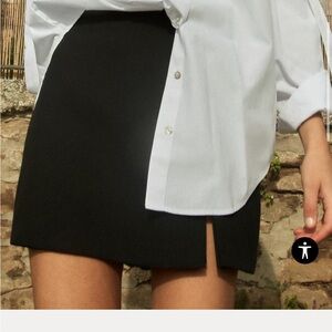 Zara Slit Hem Skort